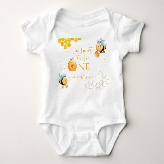 Zo Slecht Om Eén Bij Verjaardag Te Zijn Romper (Voorkant)