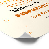 Zo Slecht Om Twee Bij Te Zijn 2e Verjaardag Welkom Poster (Hoek)