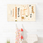Zo Slecht Om Twee Bij Te Zijn Cute Honey Bee 2de V Spandoek (Insitu)