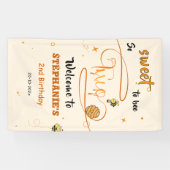 Zo Slecht Om Twee Bij Te Zijn Cute Honey Bee 2de V Spandoek (Horizontaal)
