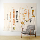 Zo Slecht Om Twee Mooie Bijen Te Zijn 2de Verjaard Wandkleed (In Situ (horizontaal))