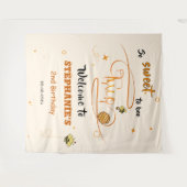 Zo Slecht Om Twee Mooie Bijen Te Zijn 2de Verjaard Wandkleed (Voorkant (horizontaal))