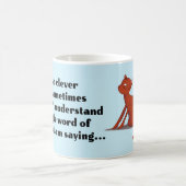 Zo slim: humoristische zelfvertrouwen quote koffiemok (Center)