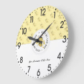 Zo snel als kan Cartoon zijn | Gepersonaliseerd mo Grote Klok (Hoek)