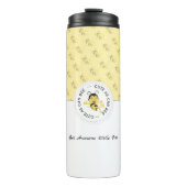 Zo snel als kan Cartoon zijn | Gepersonaliseerd mo Thermosbeker (Voorkant)