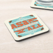 ZO SNEL MOGELIJK | Zo zuidelijk mogelijk Y'ALL Bier Onderzetter (Linkerzijde)