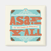 ZO SNEL MOGELIJK | Zo zuidelijk mogelijk Y'ALL Magneet (Voorkant)