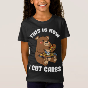 Zo snijd ik Carbs Pizza Beer Pizza Slice Gym T-shirt