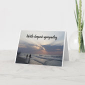 "ZO SORRY VOOR UW VERLIES"-KAART KAART (Voorkant)