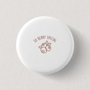 Zo speciale bospaddenstoel speld ronde button 3,2 cm