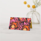 ZO  SPRING Bat Mitzvah Seating Escort Kaart Plaatskaartje (Achterkant)