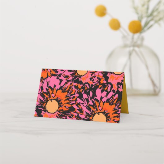 ZO  SPRING Bat Mitzvah Seating Escort Kaart Plaatskaartje (Achterkant)