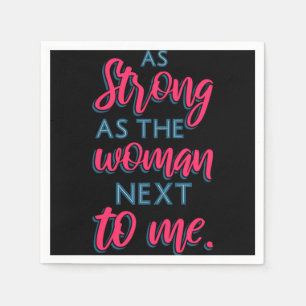 Zo sterk als de vrouw naast mij III 93 Servet