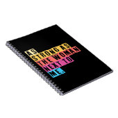 Zo sterk als de vrouwen naast me vrouwen empowerme notitieboek (Rechterzijde)