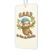 Zo traag mogelijk - Schattigee luiaard ASAP Classi Luchtverfrisser (Links)