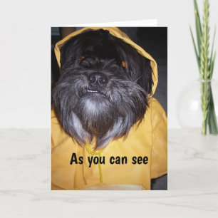 ZO TRIEST EN **BLAUW ZONDER U*** MISSEN U!!! FEESTDAGEN KAART