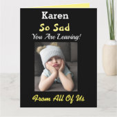 Zo triest! Groot pensioen van de grappige meid uit Kaart (Voorkant)