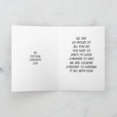 ZO TROTS OP JE ZOON AFSTUDEREN KAART (Binnen)