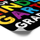 Zo trots op mijn afgestudeerde kleuterschool Afstu Poster (Hoek)