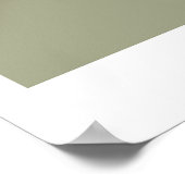 Zo veel als het gaat om Vegan Poster (Hoek)