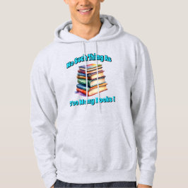 Zo veel als te veel boeken! hoodie