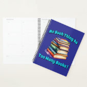 Zo veel als te veel boeken! planner (Display)