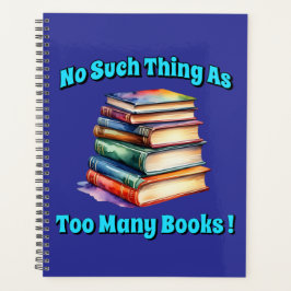 Zo veel als te veel boeken! planner