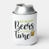 Zo veel bieren Koelbox - Funny Party Drink Sleev Blikjeskoeler (Blikje Voorkant)