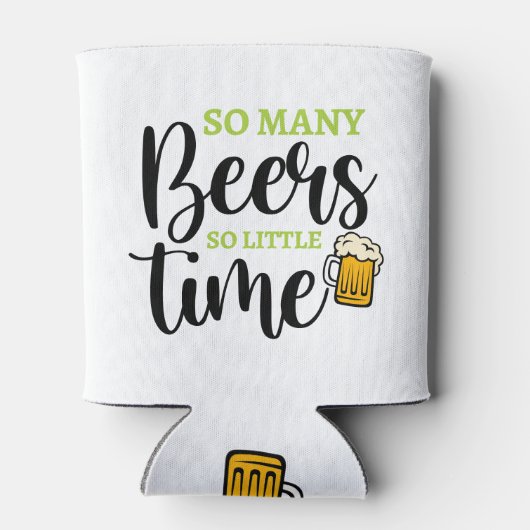 Zo veel bieren Koelbox - Funny Party Drink Sleev Blikjeskoeler (Achterkant)