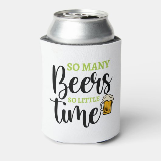 Zo veel bieren Koelbox - Funny Party Drink Sleev Blikjeskoeler (Blikje Achterkant)