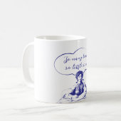 ZO VEEL BOEKEN ZO KLEINE TIJD KOFFIE MOK (Voorkant links)