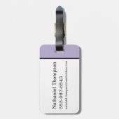 Zo veel boeken, zo weinig tijd bagagelabel