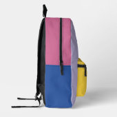 Zo veel boeken, zo weinig tijd bedrukte rugzak (Links)