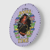 Zo veel boeken, zo weinig tijd grote klok (Hoek)