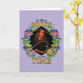 Zo veel boeken, zo weinig tijd kaart (Gele Bloem)