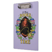 Zo veel boeken, zo weinig tijd klembord (Links)