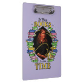 Zo veel boeken, zo weinig tijd klembord (Rechts)