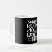 Zo veel boeken zo weinig tijd koffiemok (Voorkant links)