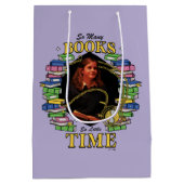 Zo veel boeken, zo weinig tijd medium cadeauzakje (Achterkant)