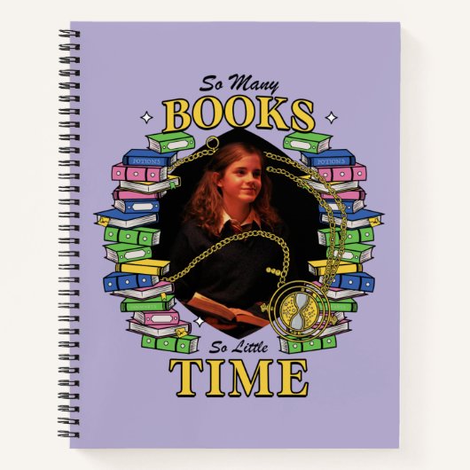 Zo veel boeken, zo weinig tijd notitieboek (Voorkant)