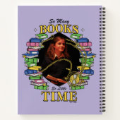 Zo veel boeken, zo weinig tijd notitieboek (Achterkant)