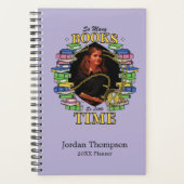 Zo veel boeken, zo weinig tijd planner (Voorkant)