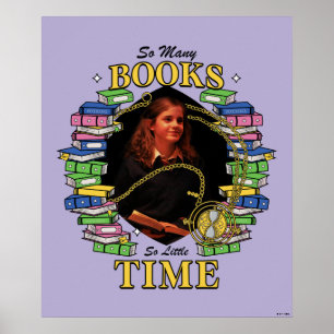 Zo veel boeken, zo weinig tijd poster