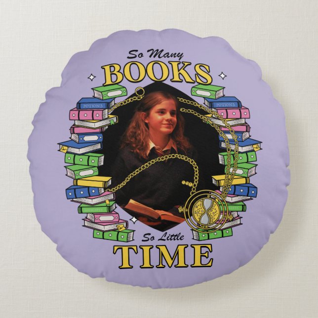 Zo veel boeken, zo weinig tijd rond kussen (Voorkant)