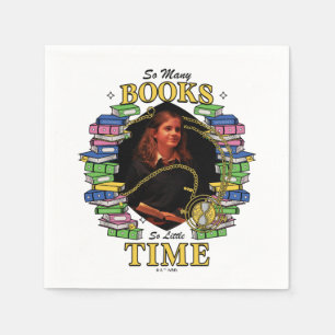 Zo veel boeken, zo weinig tijd servet