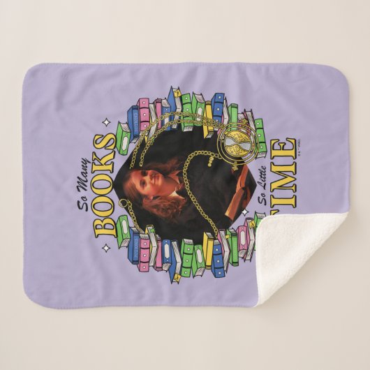 Zo veel boeken, zo weinig tijd sherpa deken (Voorkant (horizontaal))