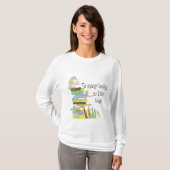 Zo veel boeken, zo weinig tijd Shirt (Voorkant volledig)