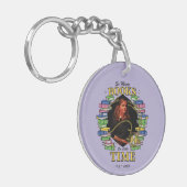 Zo veel boeken, zo weinig tijd sleutelhanger (Voorkant Links)