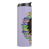 Zo veel boeken, zo weinig tijd thermosbeker (Gedraaid links)