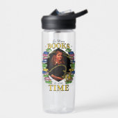 Zo veel boeken, zo weinig tijd waterfles (Links)